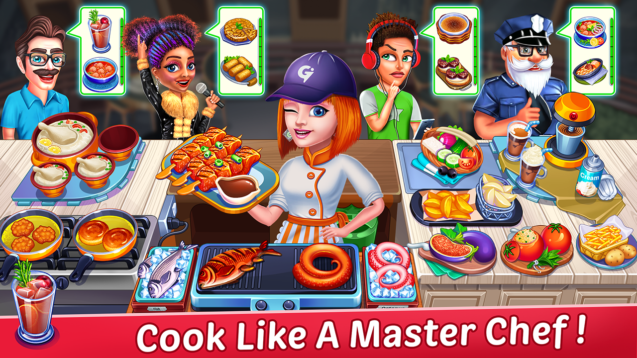 Fast Food Fun Cooking Games 3D APK for Android Download